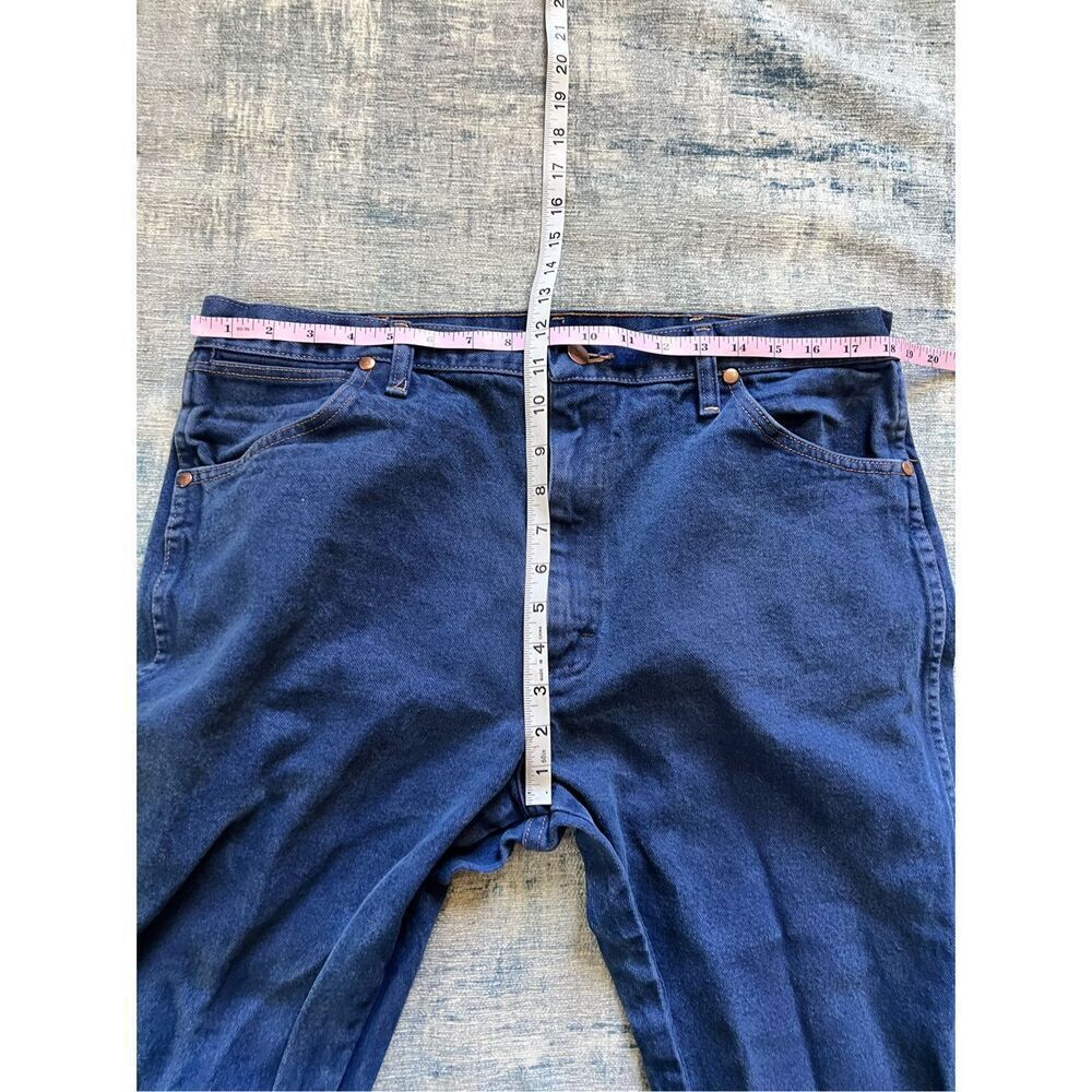 Wrangler Blue Cowboy Cut Original Fit Men's Jeans 38 x 32 - Picture 5 of 6